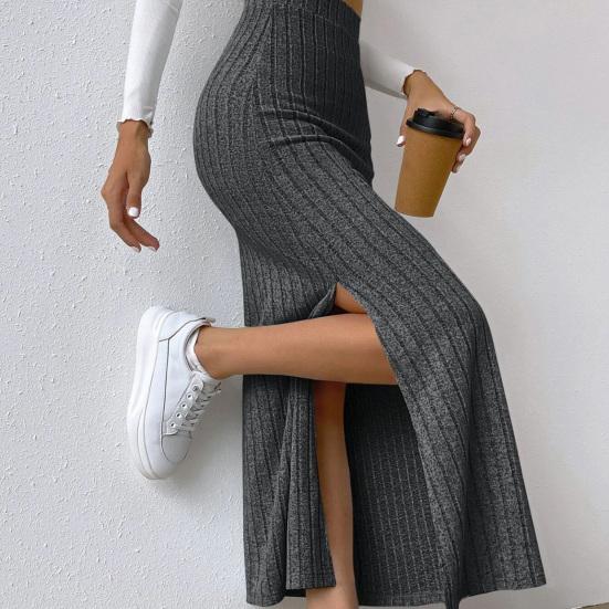 Eveloria Damen Gestrickter Rock