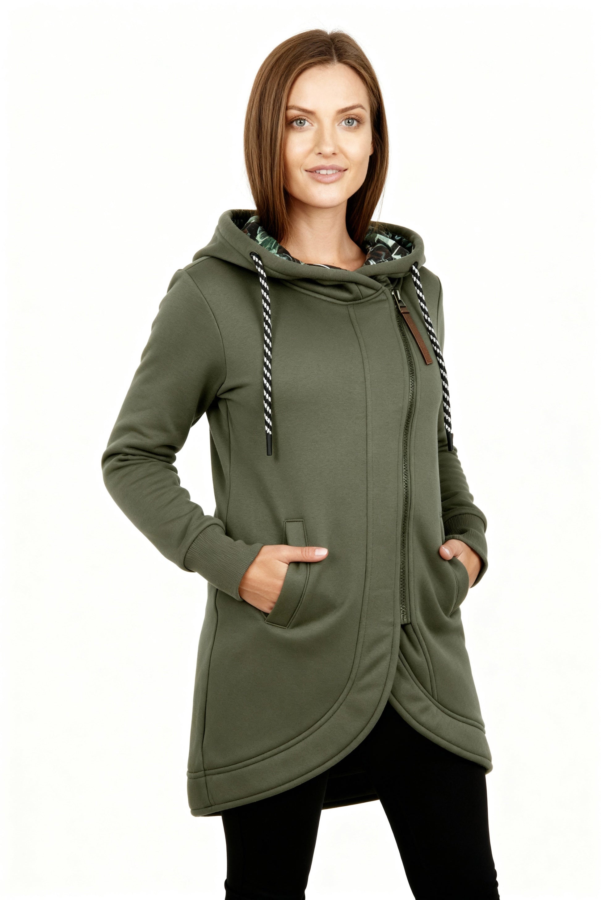Damen Winterjacke Windschutz Elegante Passform - Eveloria