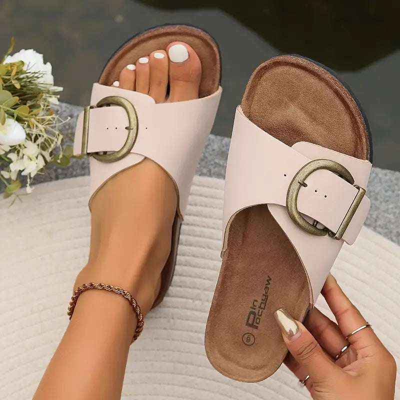 Damen Orthopädische Sandalen Dicke Sohle Komfort