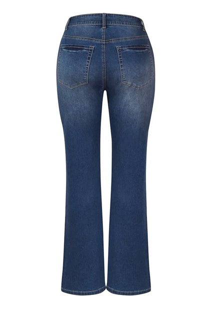 Damen Skinny Jeans Eveloria