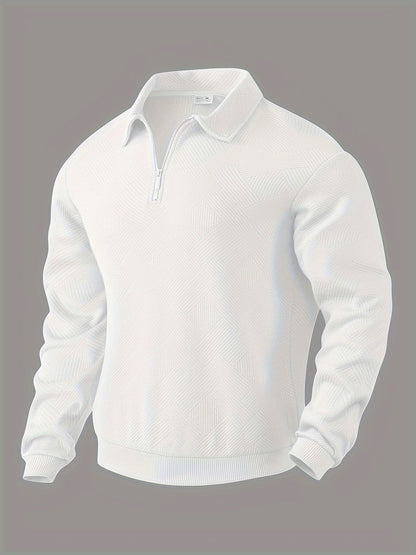 Eveloria Herren 1/4-Zip-Pullover Stilvoll