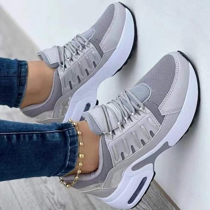 Damen Orthopädische Luftkissen-Schuhe Komfort Schwarz - Eveloria