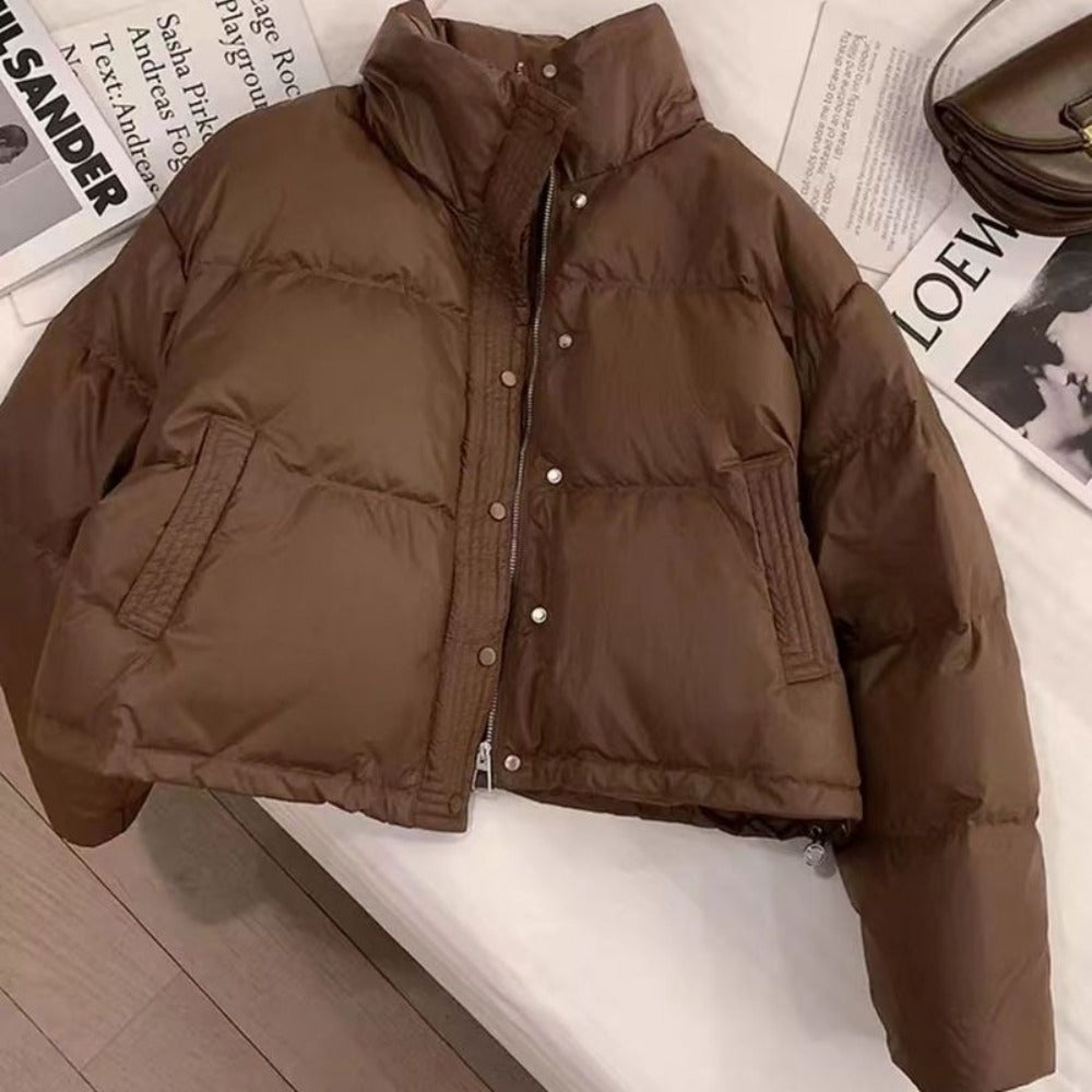 Damen Steppjacke Stehkragen Teresa