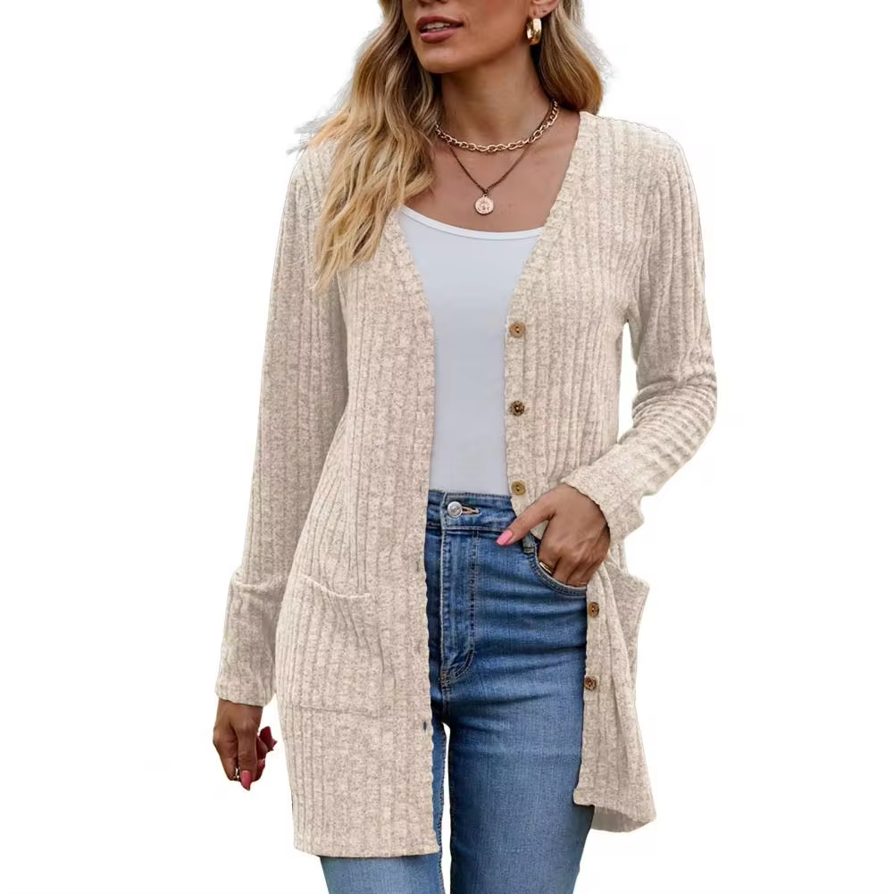 Eveloria Damen Strickjacke
