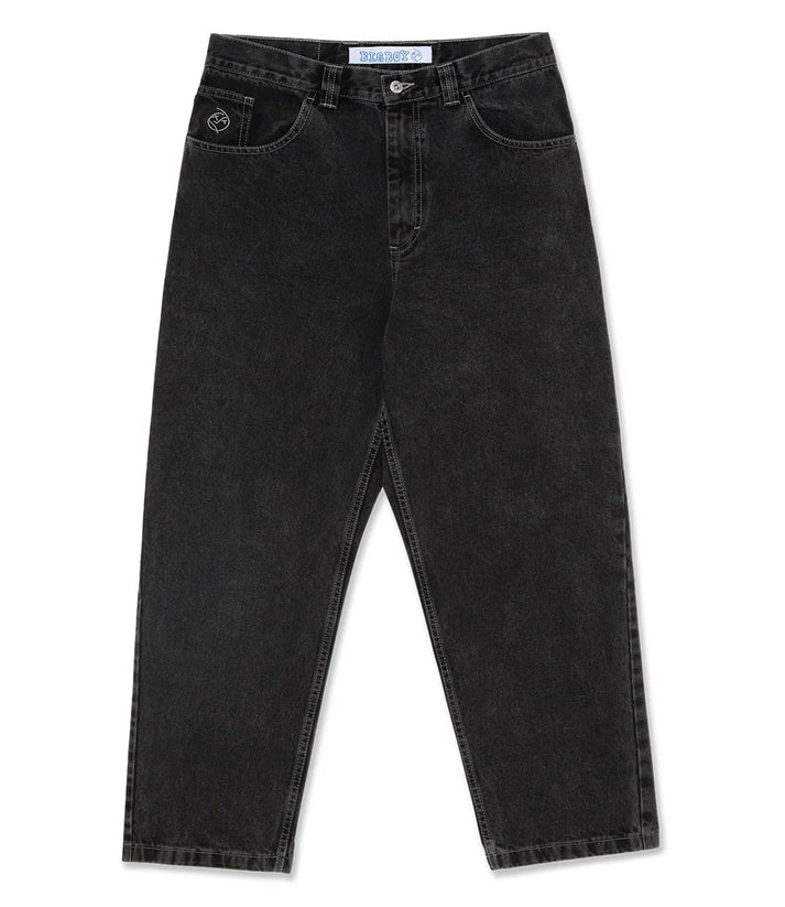Herren Frühlingsjeans Entspannte Passform Weites Bein Blau