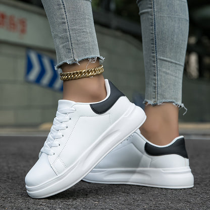 Damen Sneaker Weiß Bequem