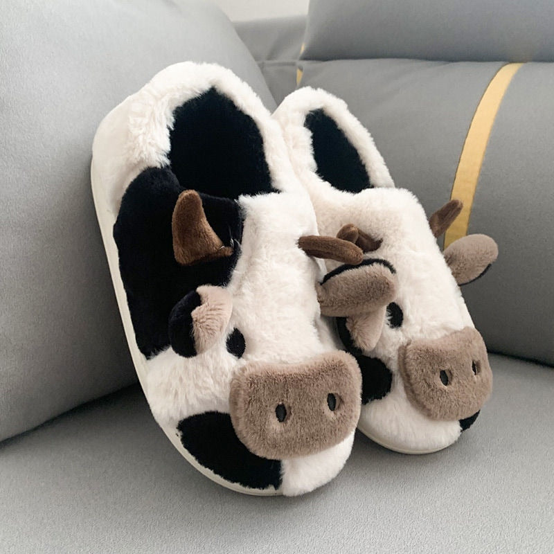 Eveloria Damen Flauschige Tierpantoffeln