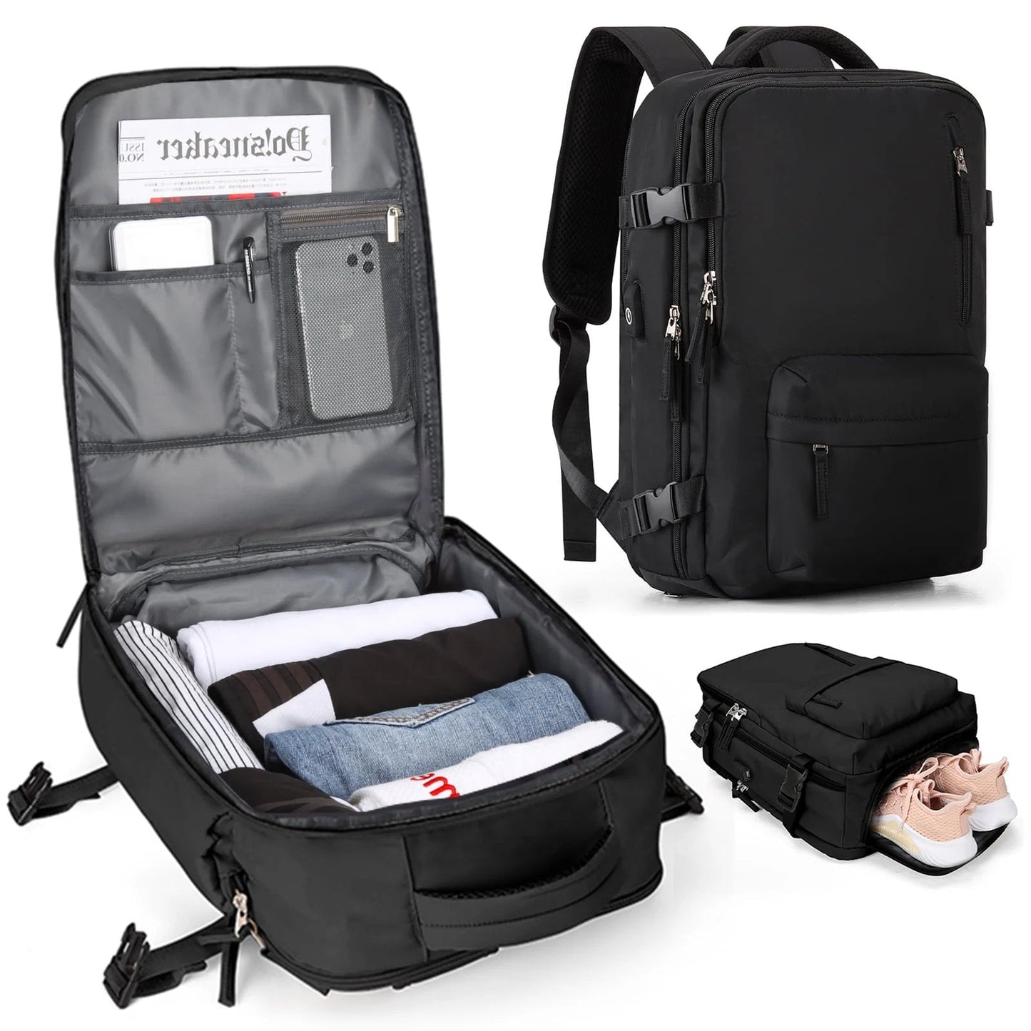 Damen Rucksack Groß Modern
