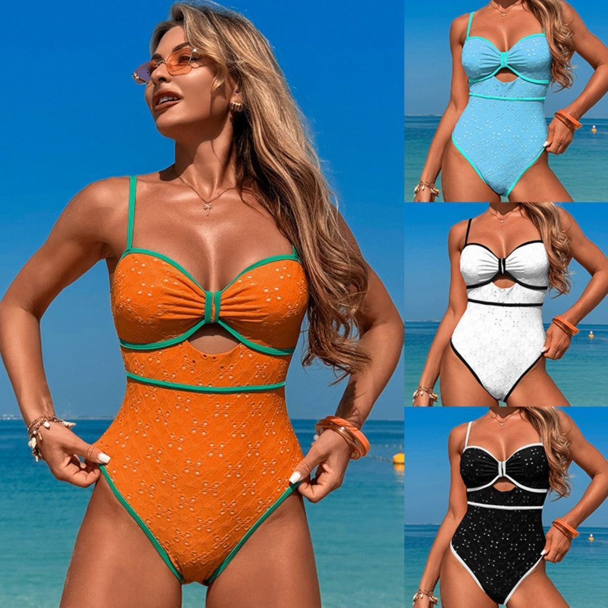 Eveloria Damen Einteiliger Badeanzug - Eveloria