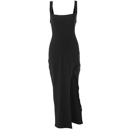 Eveloria Damenkleid mit Geteilten Neckholder Trägern