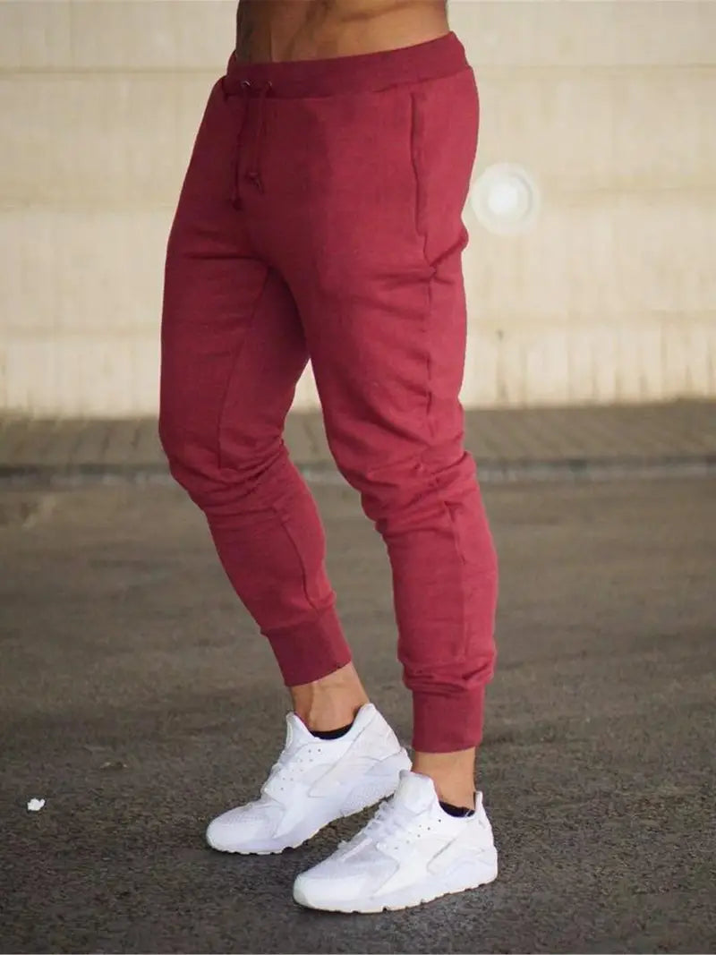 Herren Jogginghose Kordelzug Taille