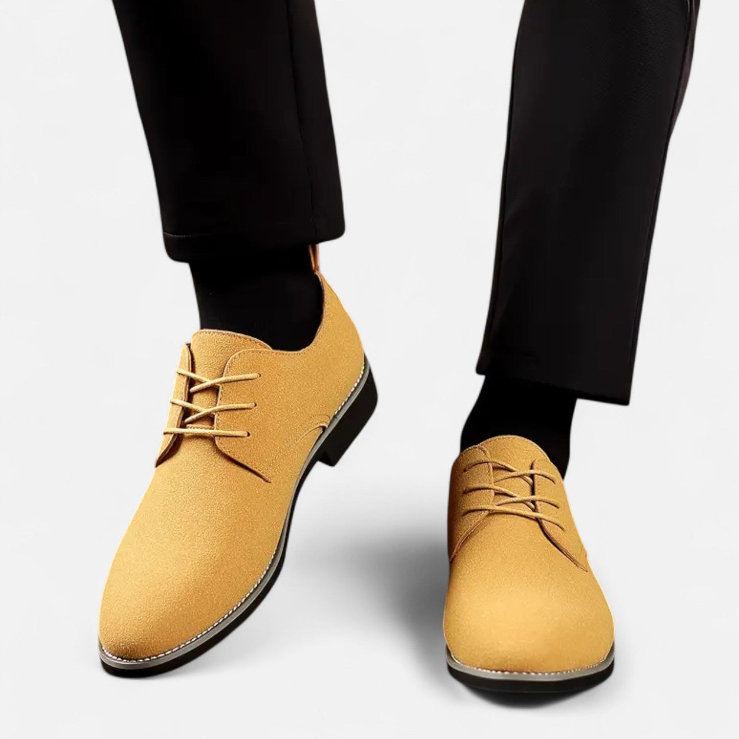 Herren Lederschuhe Business Casual Schnürschuhe