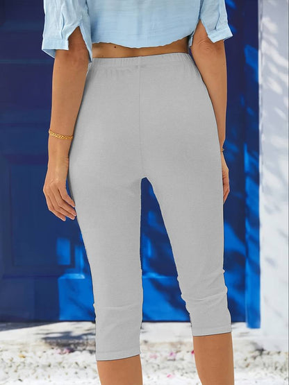 Damen Leggings Bequem Alltag