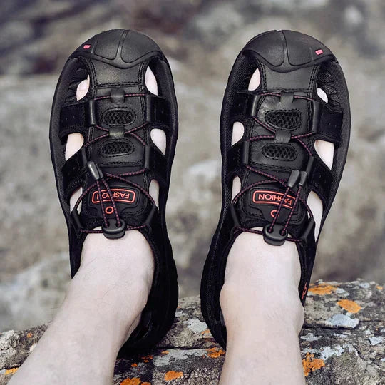 Herren Trekkingsandalen Geschlossene Spitze