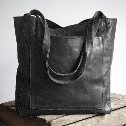 Damen Großhandtasche Tote Bag Leder