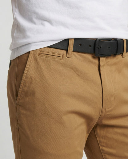 Herren Slim-Fit-Chinohose Modern