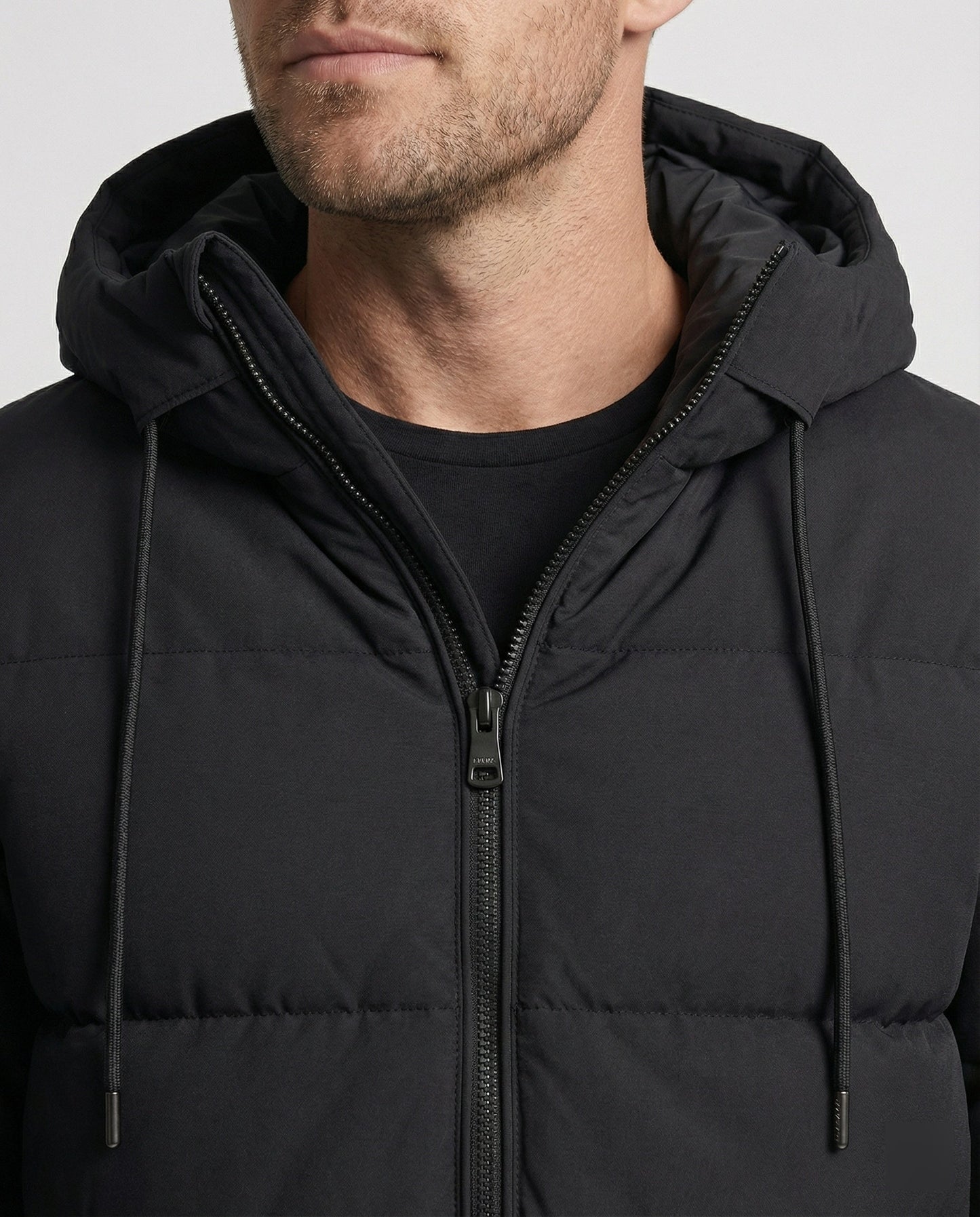 Herren Pufferjacke Warm Winterdaunenjacke