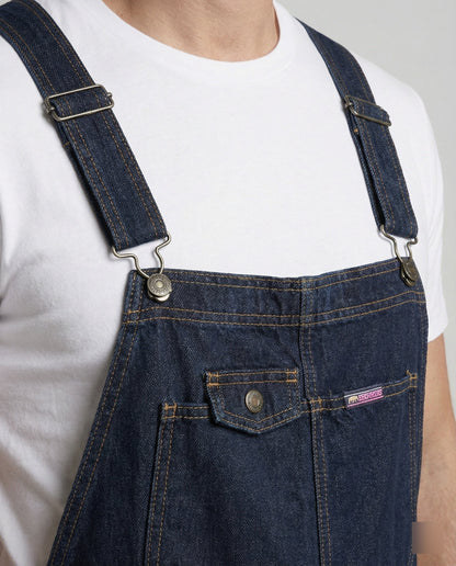 Herren Latzhose Denim Jeans