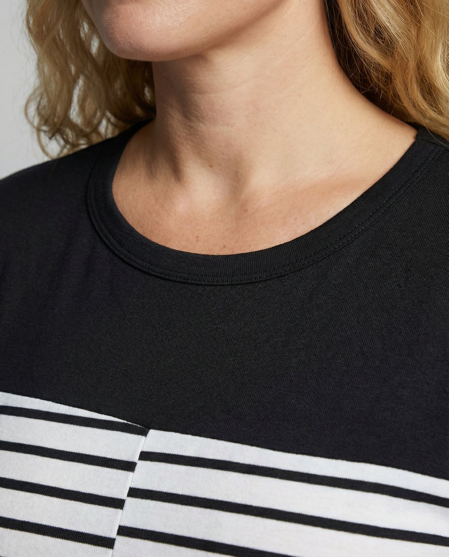 Eveloria Damen Gestreeptes Shirt Leicht Baumwolle