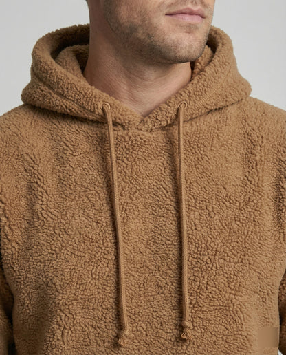 Herren Teddy Pullover Kuschelfleece
