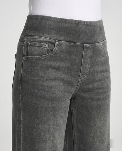 Damen High Waist Flared Jeans