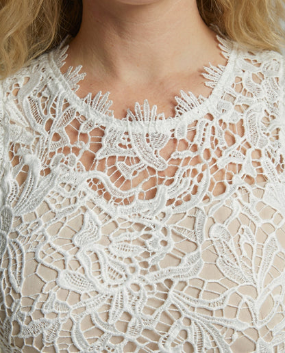 Damen Sommerkleid aus Spitze Elegant