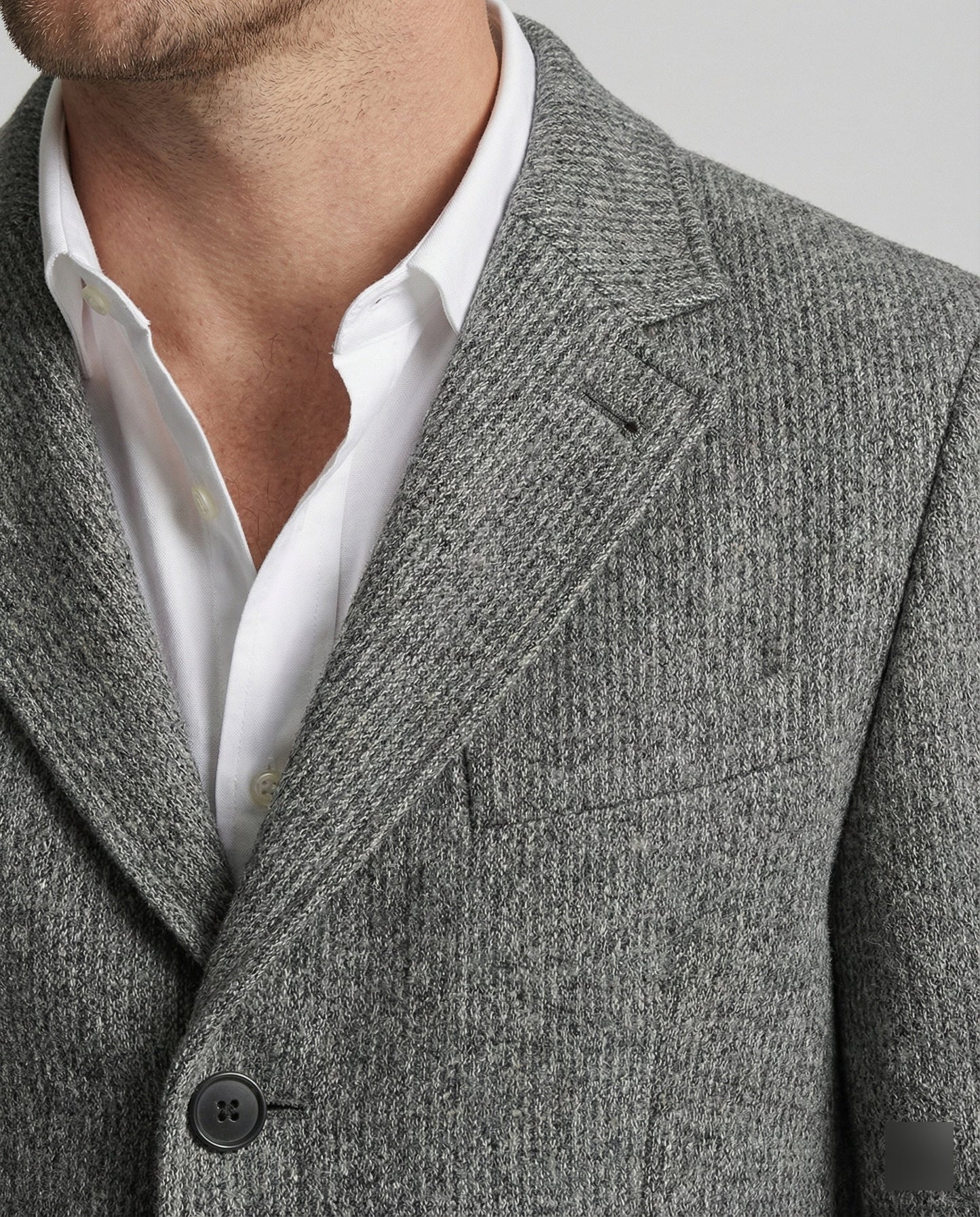 Herren Mantel Elegant Herbst Leder Braun