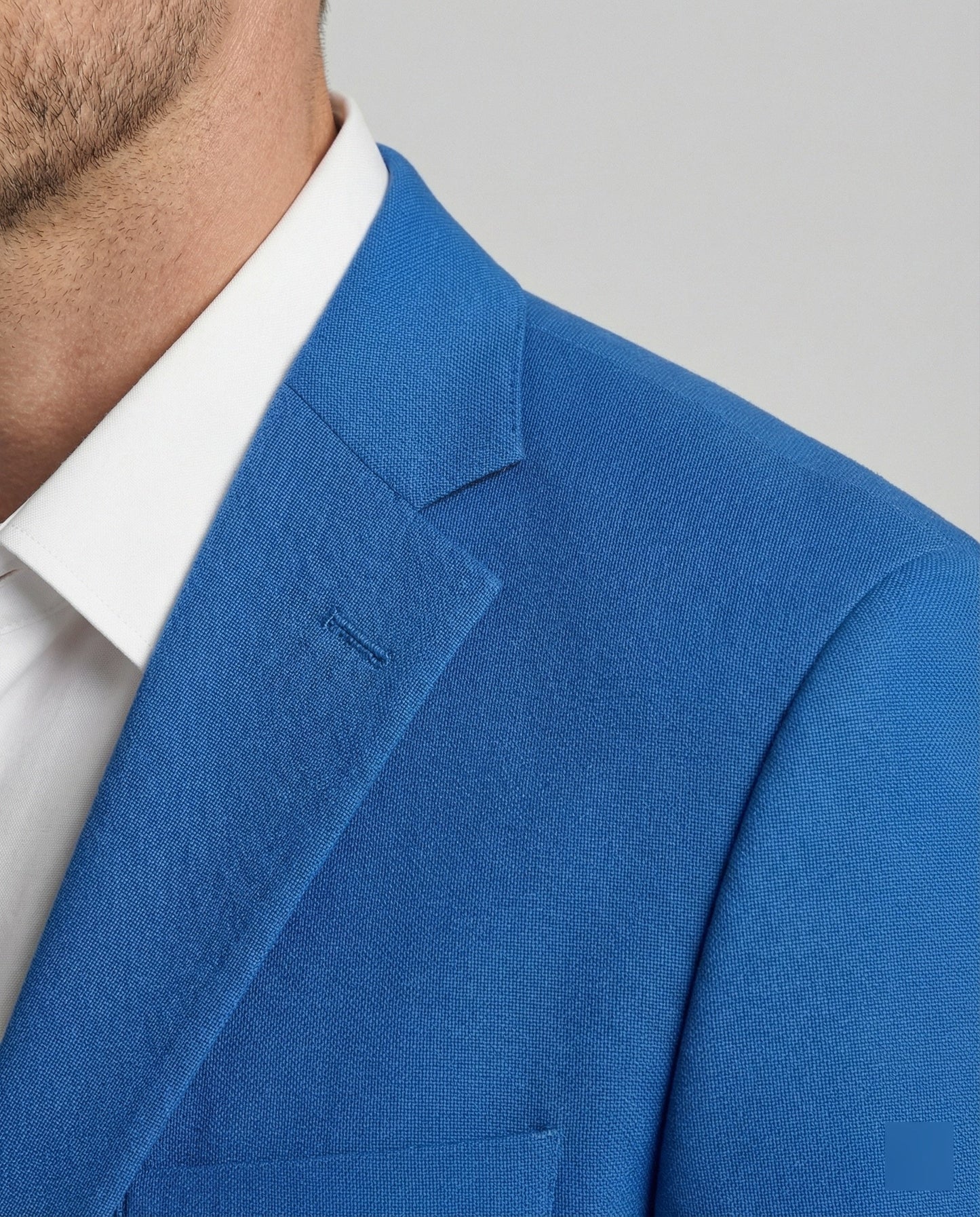 Herren Blazer Strukturstoff Stadtlook