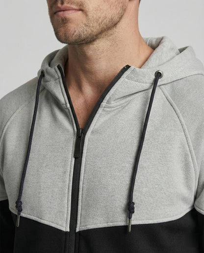 Herren Jogginganzug Reißverschlussjacke Baumwolle