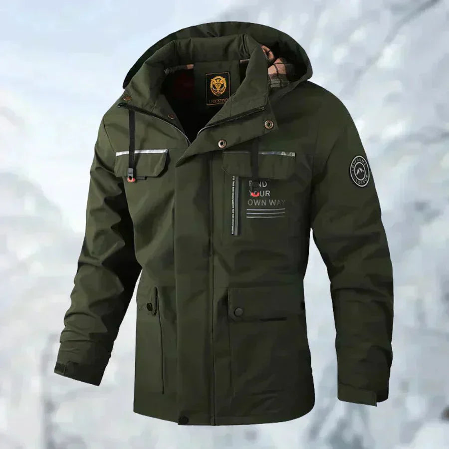Herren Wasserdichte Winterjacke Outdoor