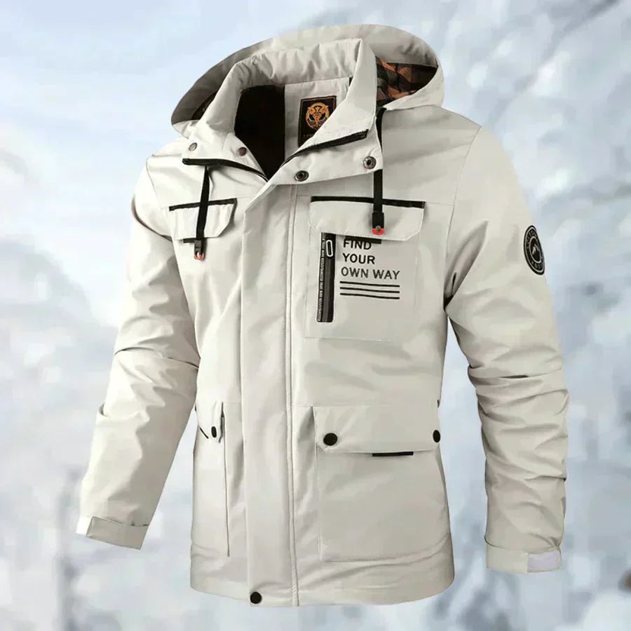 Herren Wasserdichte Winterjacke Outdoor - Eveloria