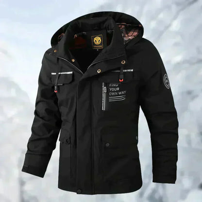 Eveloria Herren Outdoorjacke Bequem Wasserdicht