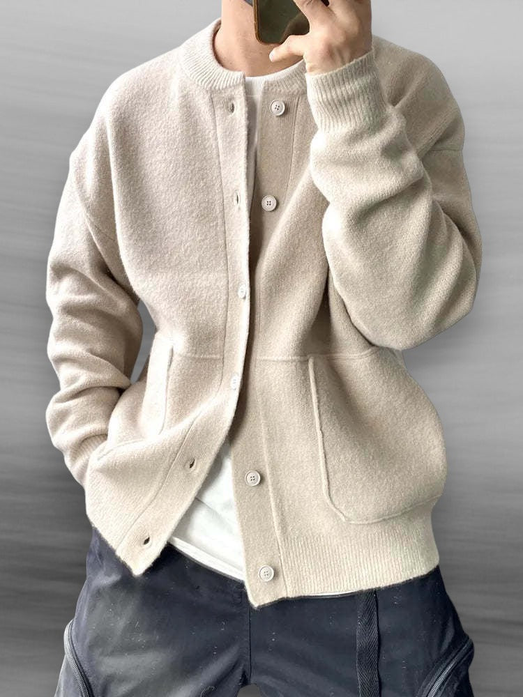 Eveloria Herren Cardigan Stilvoll Trendig