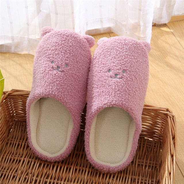 Eveloria Damen Flauschige Tierpantoffeln