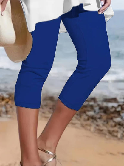 Damen Leggings Bequem Alltag