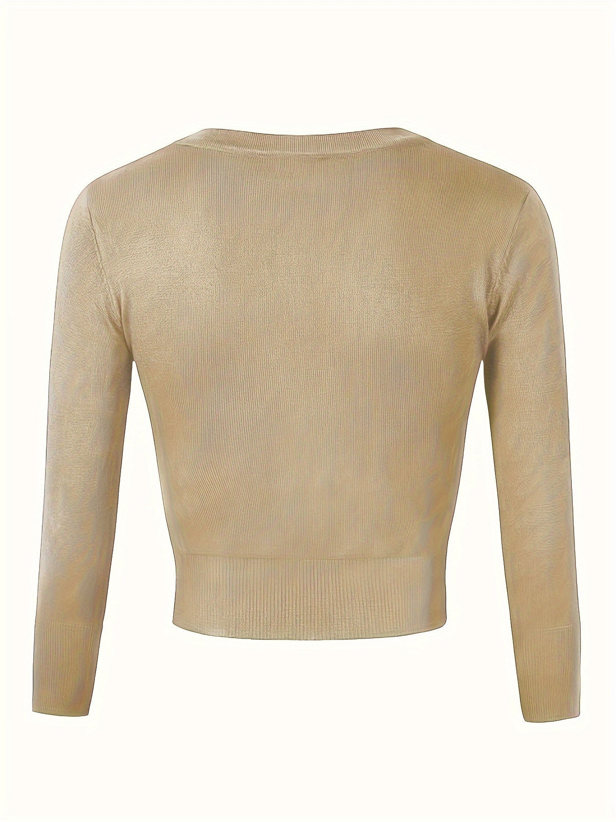 Eveloria Damen Bolerojacke Knopfverschluss