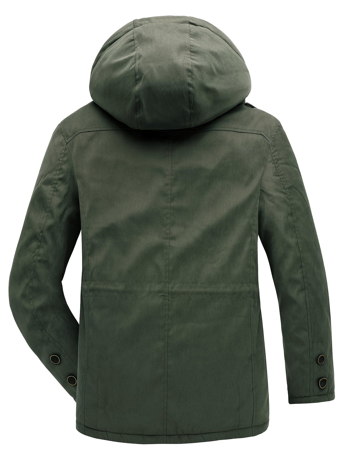 Herren Winterjacke mit Kapuze Warm Isoliert