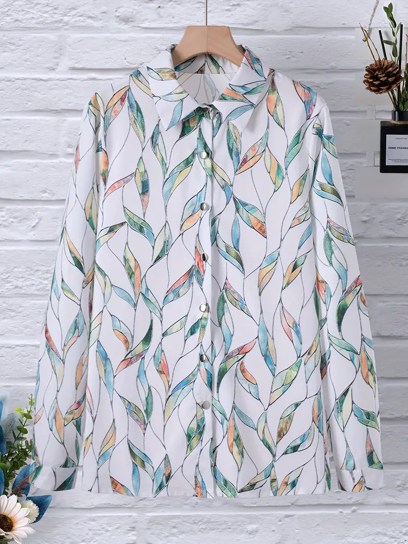 Eveloria Damen Langarmshirt Leicht Frühling