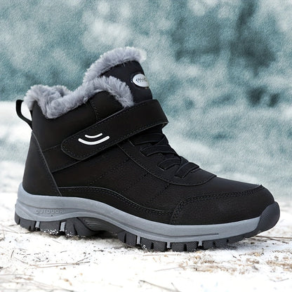 Unisex Winterstiefel Knöchelhoch Warm Gefüttert