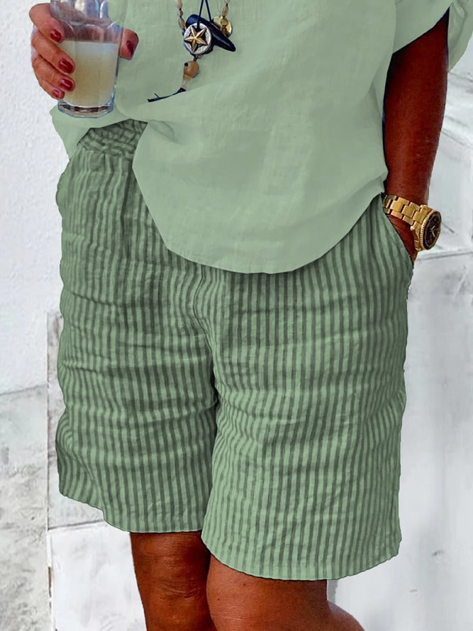 Eveloria Damen Shorts Bequem Modisch Vielseitig