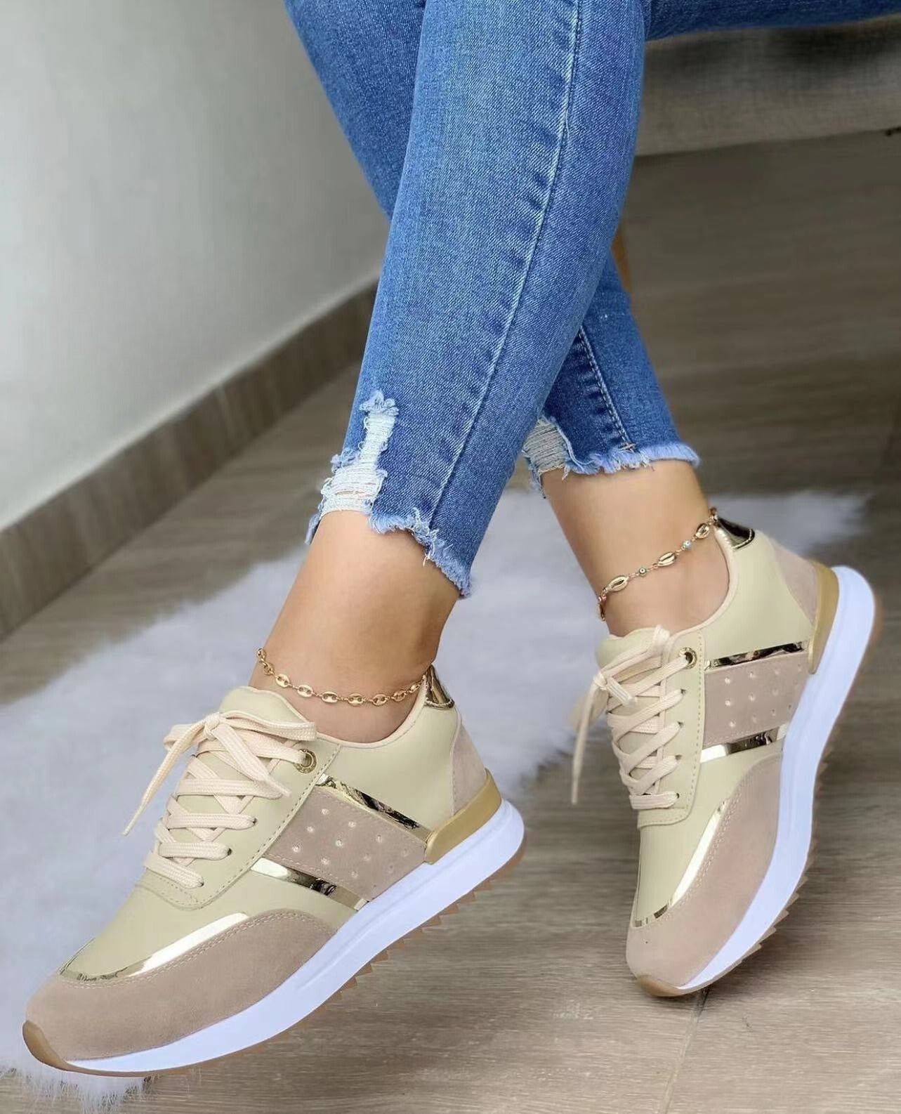 Eveloria Damen City Sneaker Bequem