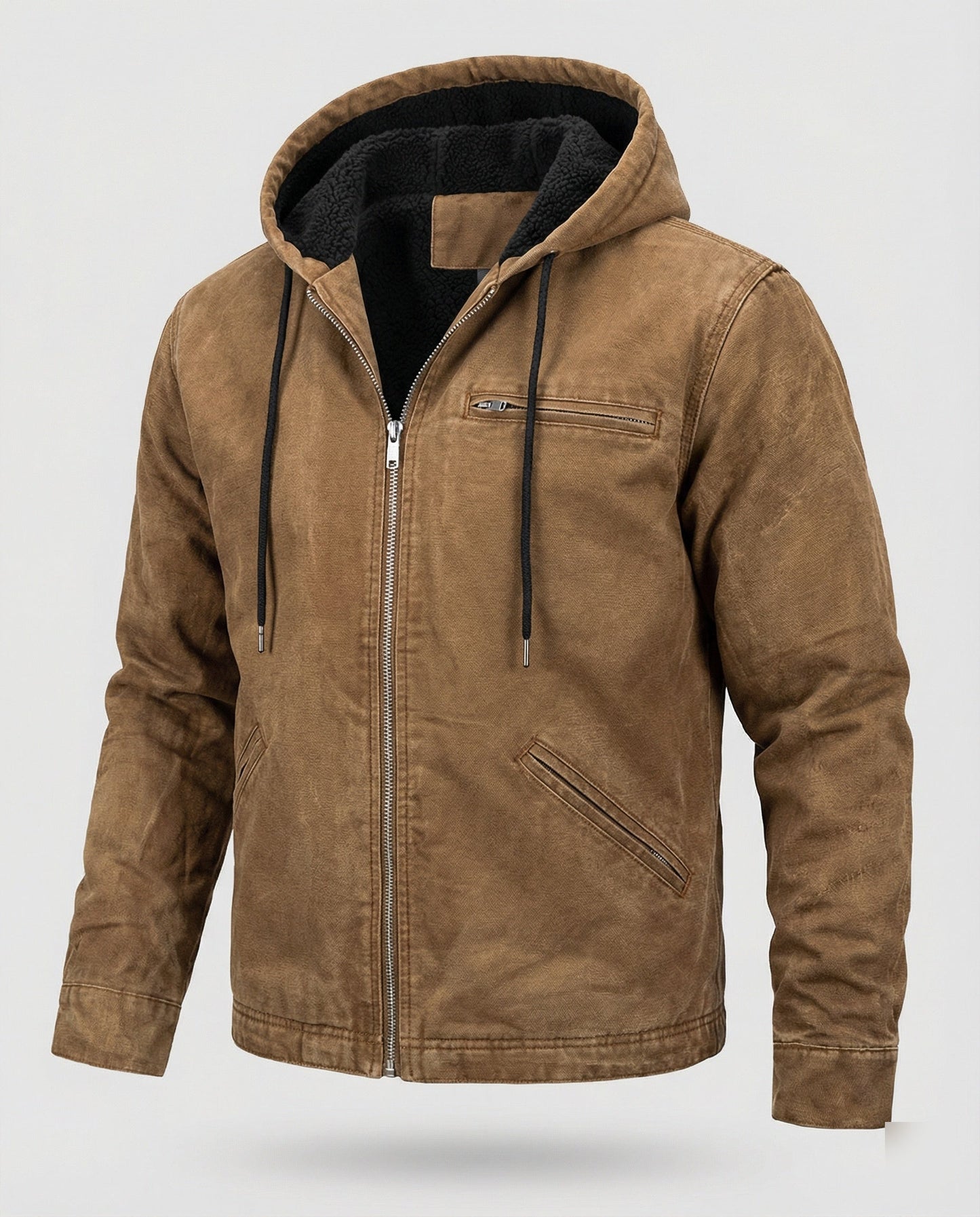 Herren Winter-Bomberjacke Warm Isoliert