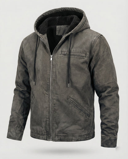 Herren Winter-Bomberjacke Warm Isoliert