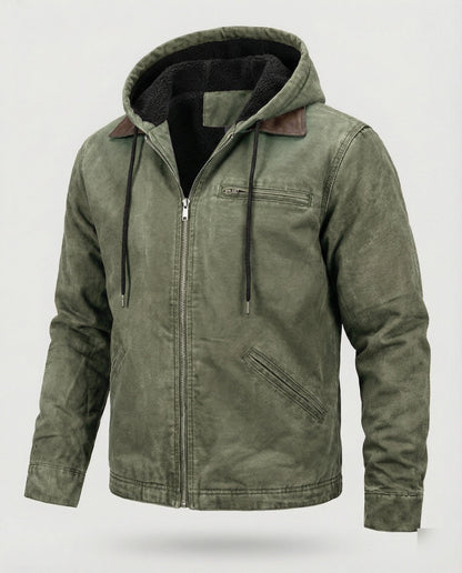 Herren Winter-Bomberjacke Warm Isoliert