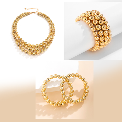 Eveloria Damen Schmuck Ensemble Ketten Set für Frauen