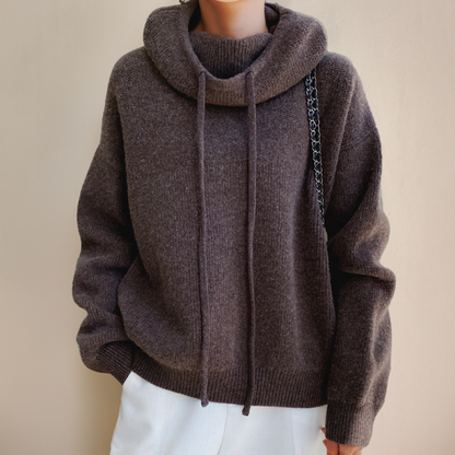 Eveloria Damen Hoodie Merino Wolle
