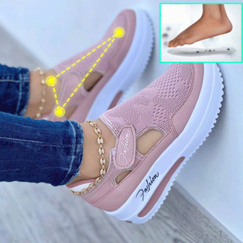 Eveloria Damen Plateauschuhe Bequem - Eveloria