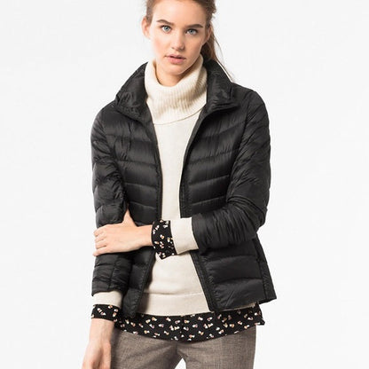 Eveloria Damen Daunenjacke Wasserfest Leicht