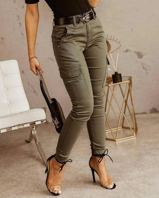 Eveloria Damen Cargo Jeans