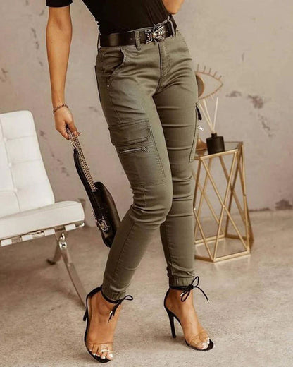 Eveloria Damen Cargo Jeans